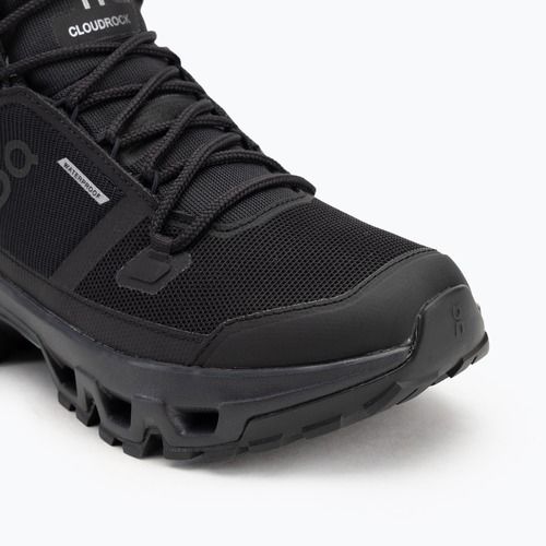 Мъжки обувки On Cloudrock Mid Waterproof black/black