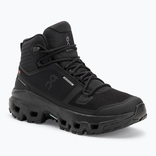 Дамски обувки On Cloudrock Mid Waterproof black/black