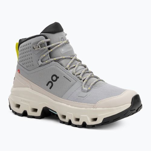 Дамски обувки On Cloudrock Mid Waterproof alloy/ice