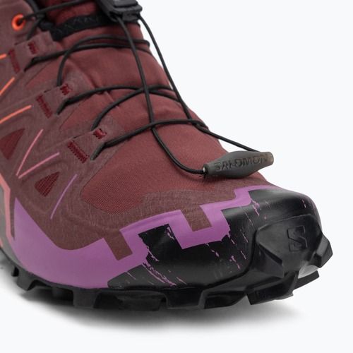 Salomon Speedcross 6 дамски обувки за бягане tawnyp/noctur/redora