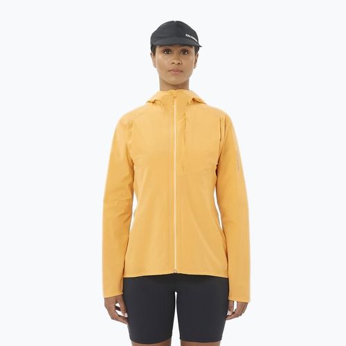 Дамско яке за бягане Salomon Bonatti Trail warm apricot