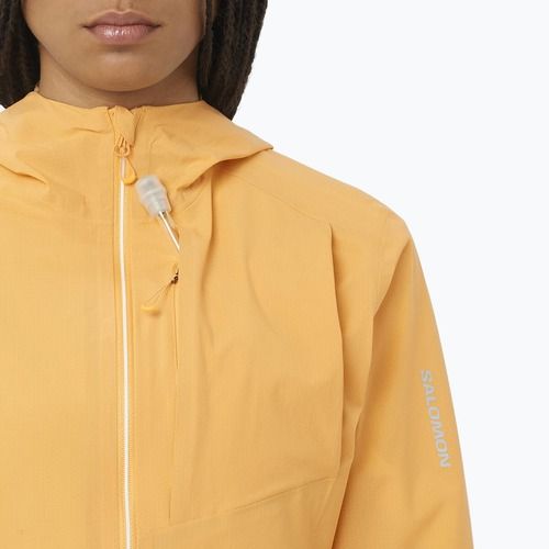 Дамско яке за бягане Salomon Bonatti Trail warm apricot