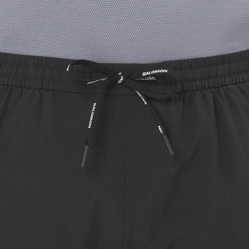 Мъжки шорти за бягане Salomon SHAKEout Easy 5" deep black