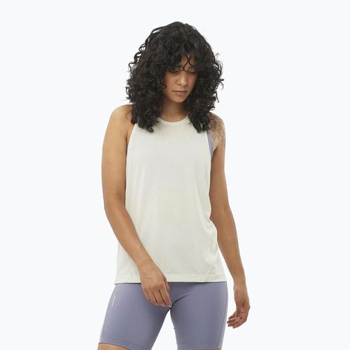 Дамски потник за бягане Salomon SHAKEout Core Tank icicle