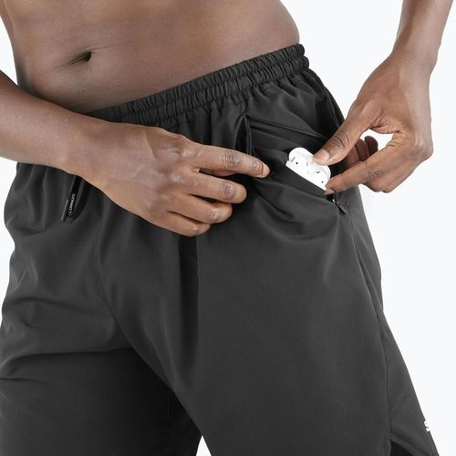 Мъжки шорти за бягане Salomon SHAKEout Core 7" No Liner deep black