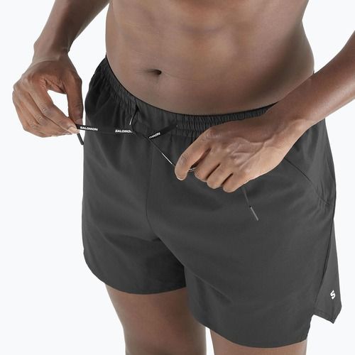 Мъжки шорти за бягане Salomon SHAKEout Core 5" deep black