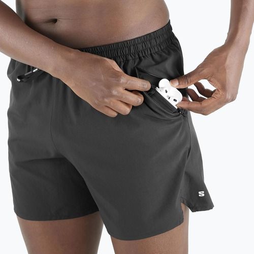 Мъжки шорти за бягане Salomon SHAKEout Core 5" deep black