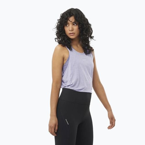 Горнище за бягане за жени Salomon SHAKEout Air Tank cosmic sky