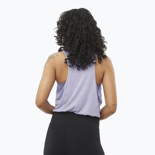 Горнище за бягане за жени Salomon SHAKEout Air Tank cosmic sky