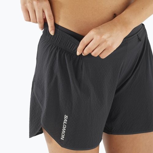 Дамски къси панталони за бягане Salomon Sense Aero 5'' deep black / peris