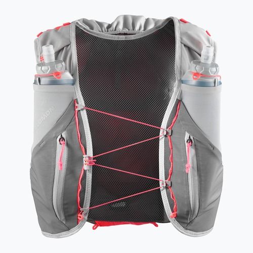 Жилетка за бягане Salomon ADV SKIN 12 Set castelrock/alloy/neon flame