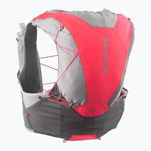 Жилетка за бягане Salomon ADV SKIN 12 Set castelrock/alloy/neon flame