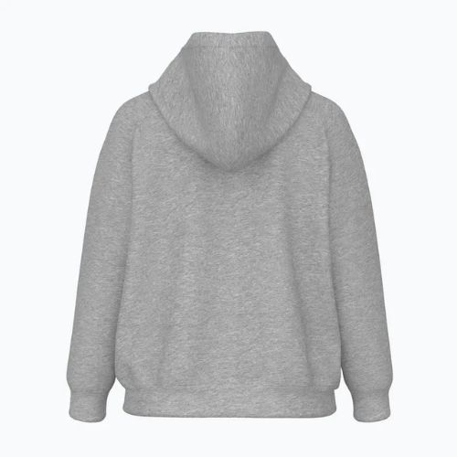 Дамски суитшърт New Balance Fleece Logo Full Zip athletic grey