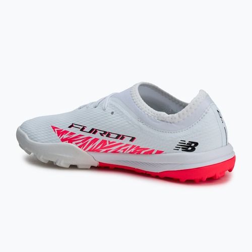 Детски футболни обувки New Balance Furon Team V8 Jr TF white