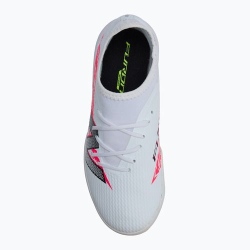 Детски футболни обувки New Balance Furon Team V8 Jr TF white