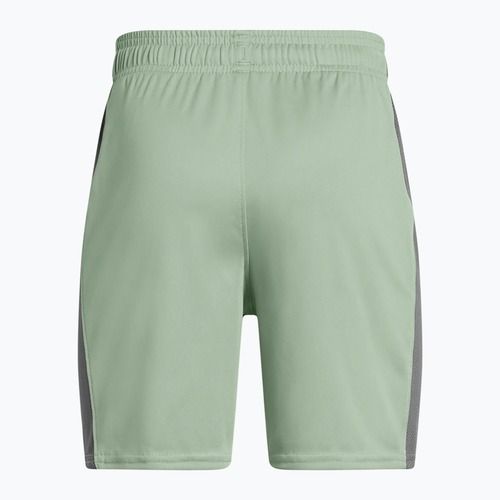Детски футболни шорти Under Armour Challenger Knit silica green / castlerock / white