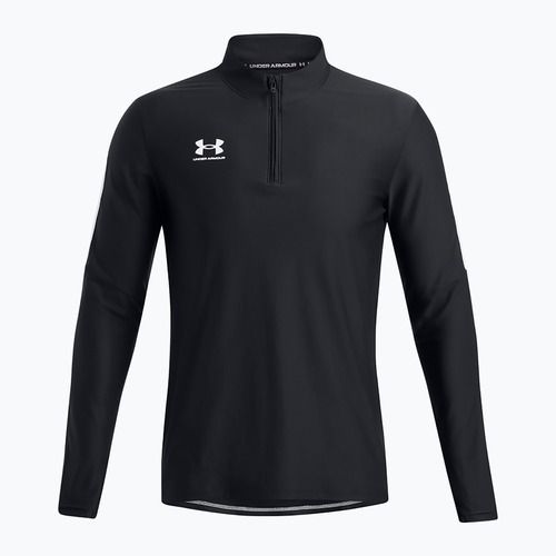 Under Armour Challenger Pro 1/4 Zip black / white мъжки футболен суитшърт