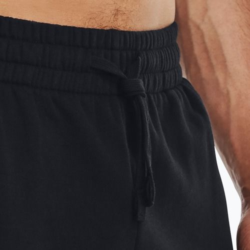 Мъжки панталони Under Armour Rival Fleece Cargo Jogger black / white