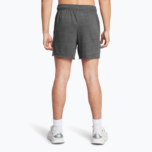Мъжки шорти Under Armour Rival Terry 6in castlerock/onyx white
