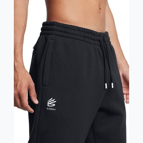 Мъжки панталони Under Armour Curry Splash Jogger black / white clay
