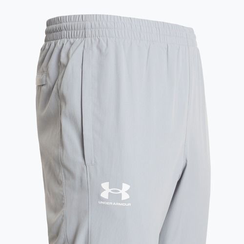 Мъжки панталон Under Armour Rival Woven Windbreaker Pant mod gray/mod gray/white