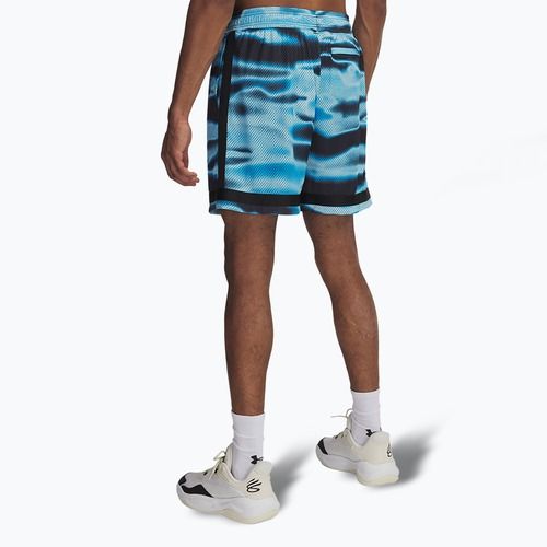 Мъжки баскетболни шорти Under Armour Curry Statement II midnight navy / stream