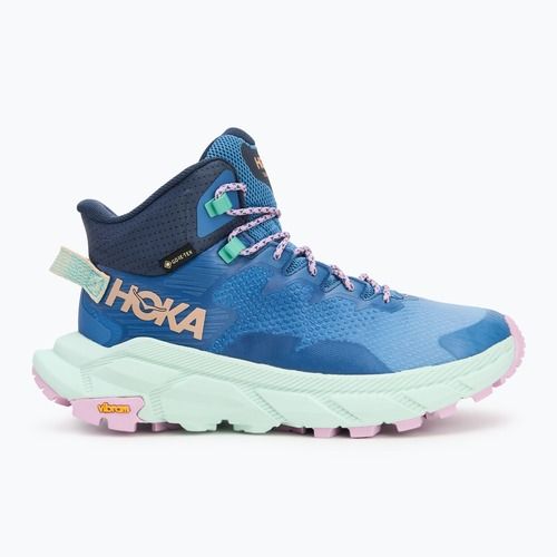 Обувки за туризъм HOKA Trail Code GTX мъглива нощ/воден бриз