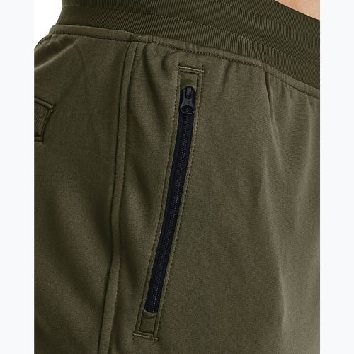 Мъжки панталони Under Armour Sportstyle Tricot Jogger marine от зелен / черен