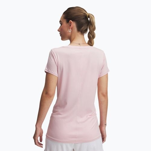 Under Armour дамска тренировъчна тениска HG Armour prime pink/white