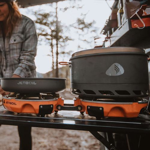 Jetboil Genesis Basecamp Cooking System въглеродна готварска печка за пътуване