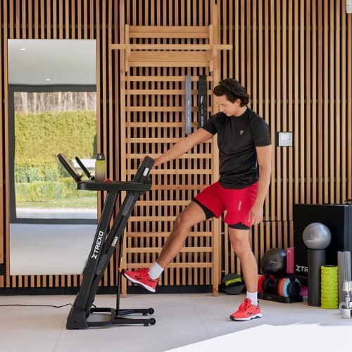 XTREXO TXO-W325 електрическа бягаща пътека черна