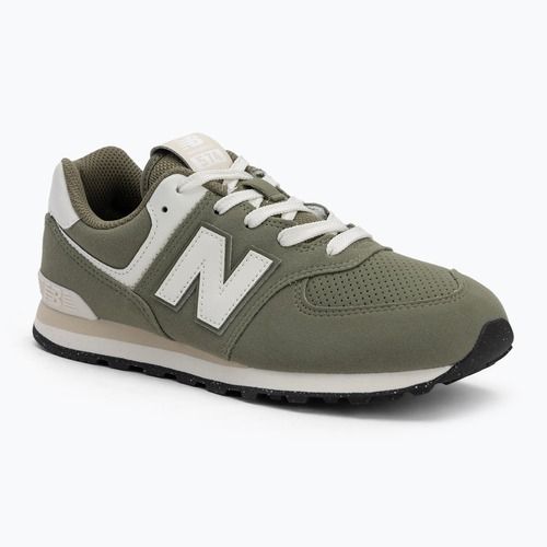 Обувки New Balance 574's V1 dark olivine