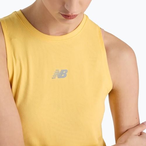 Жените New Balance Jacquard Slim Tank бягане топ clementine