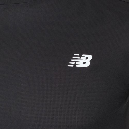 Мъжка тениска за бягане New Balance Sport SS черна