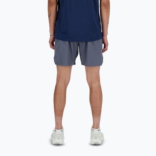Мъжки шорти за бягане New Balance RC Seamless 7" graphite