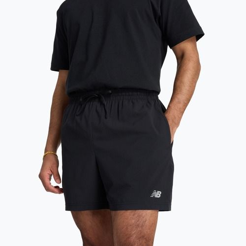 Мъжки шорти за бягане New Balance Sport Essential 5" черни