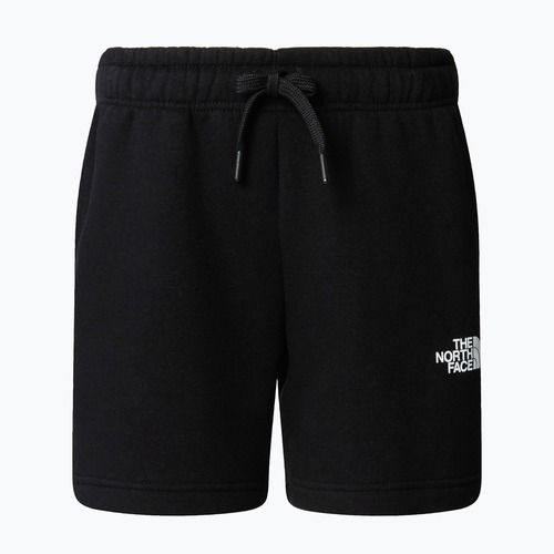 Детски къси панталони The North Face Regular Cotton tnf black