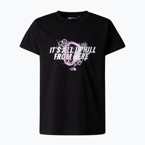 Детска тениска The North Face Graphic Relaxed Tee tnf black