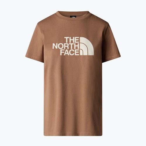 The North Face дамска тениска Relaxed Easy Tee latte/white dune