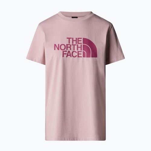 The North Face дамска тениска Relaxed Easy Tee metal pink/cyber berry
