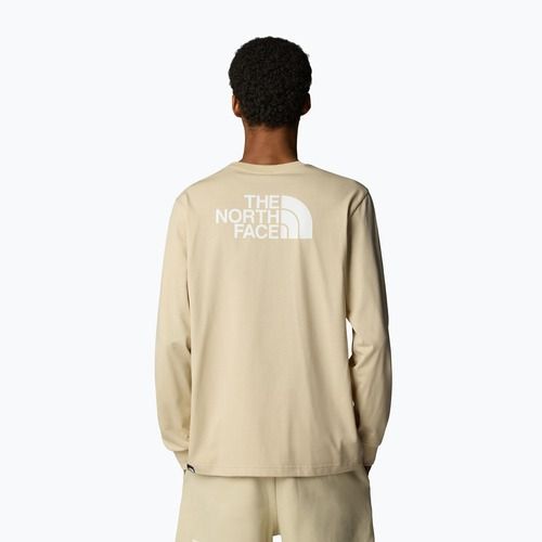 Мъжки потник с дълъг ръкав The North Face Easy Tee gravel