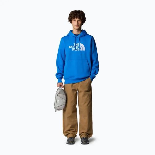 Мъжки пуловер с качулка The North Face Drew Peak hero blue/tnf white