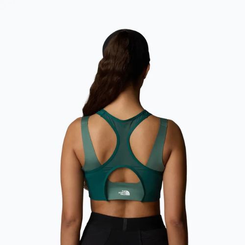 Тренировъчен сутиен The North Face Refina Double Layer deep nori