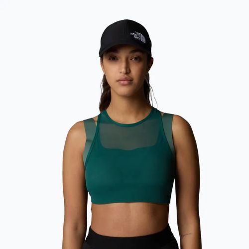 Тренировъчен сутиен The North Face Refina Double Layer deep nori