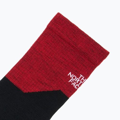 The North Face Hiking Crew високорискови червени/ черни чорапи
