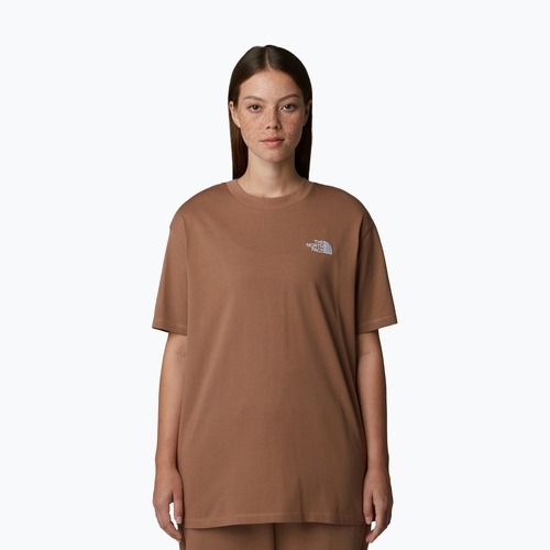 The North Face дамска тениска Essential Oversize Tee latte