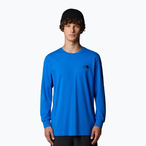 Мъжки потник с дълъг ръкав The North Face Box Nse Tee heroblue/tnfblk