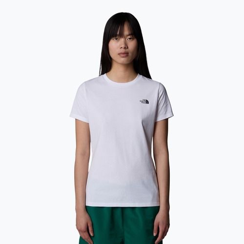 Дамска тениска The North Face Simple Dome Slim Tee tnf white