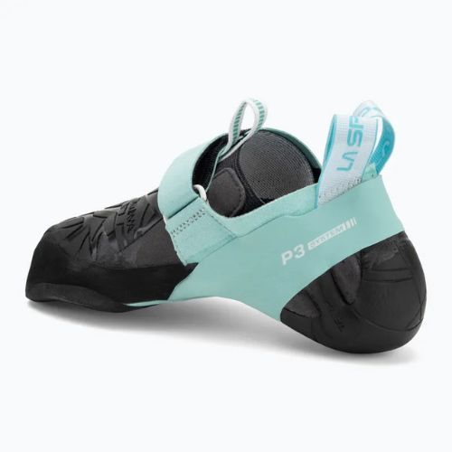 La Sportiva Skwama Vegan carbon / turquoise дамска обувка за катерене