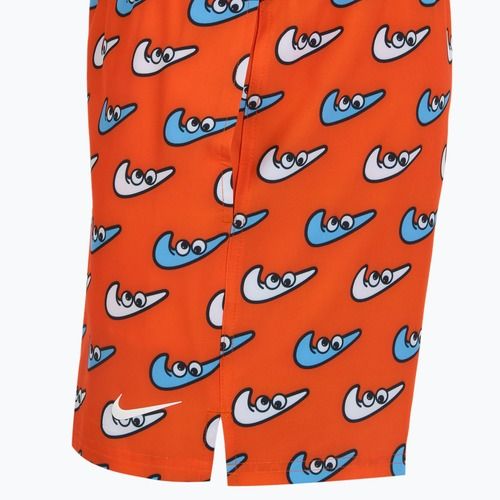 Мъжки бански шорти Nike Multi Print 5" Volley orange blaze